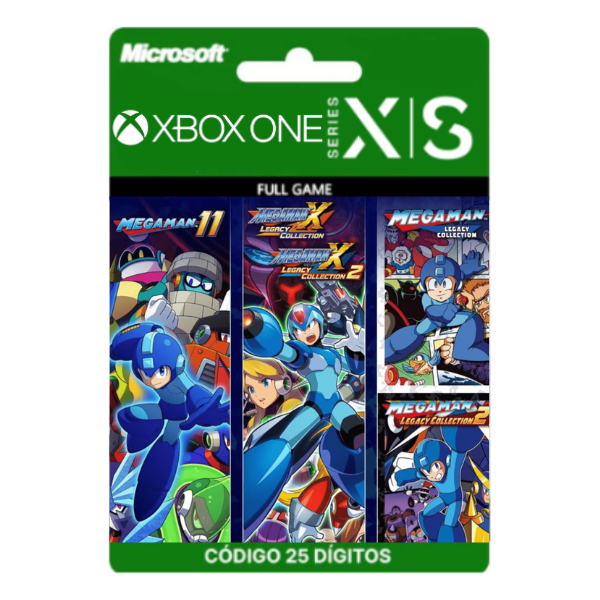 Mega Man 30th Anniversary Bundle Xbox One/Series X|S 25 Dígitos