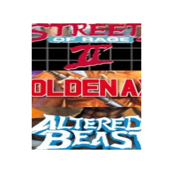 Altered Beast + Golden Axe + Streets Of Rage 2 Mídia Digital Ps3 Psn