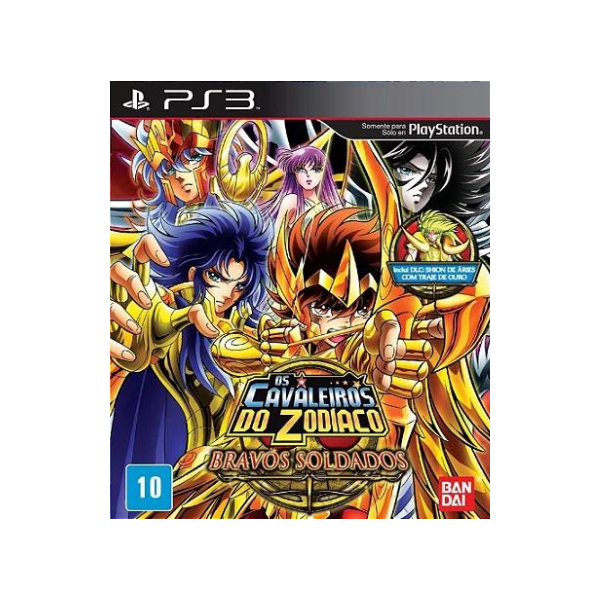 Cavaleiros Do Zodíaco Saint Seiya Bravos Soldados Mídia Digital Ps3 Psn