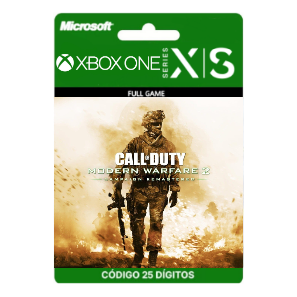 Call of Duty Modern Warfare 2 Campaign Remastered Xbox One/Series X|S 25 Dígitos