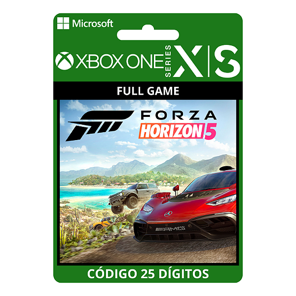 Forza Horizon 5 Xbox One / Series X|S / Windows 10 – Código 25 Dígitos