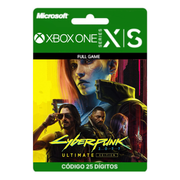 Cyberpunk 2077 Ultimate Edition Xbox One/Series X|S 25 Dígitos