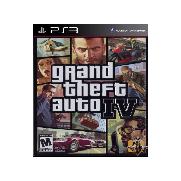 Grand Theft Auto IV Gta 4 Mídia Digital Ps3 Psn