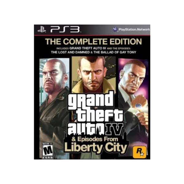 Grand Theft Auto IV The Complete Edition Gta 4 Mídia Digital Ps3 Psn