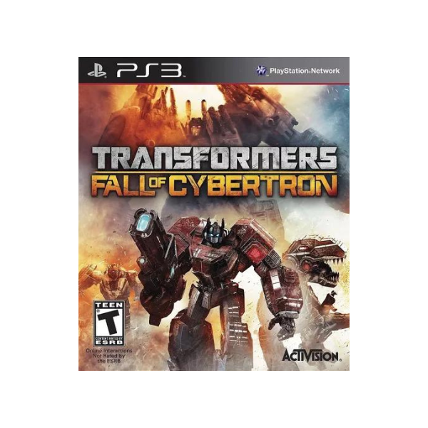 Transformers Fall of Cybertron Mídia Digital Ps3 Psn