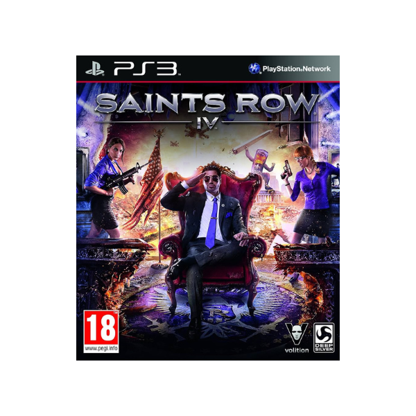 Saints Row IV Mídia Digital Ps3 Psn