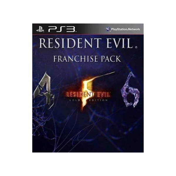 Resident Evil Franchise Pack (4,5,6) Mídia Digital Ps3 Psn