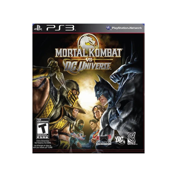 Mortal Kombat VS DC Universe Mídia Digital Ps3 Psn