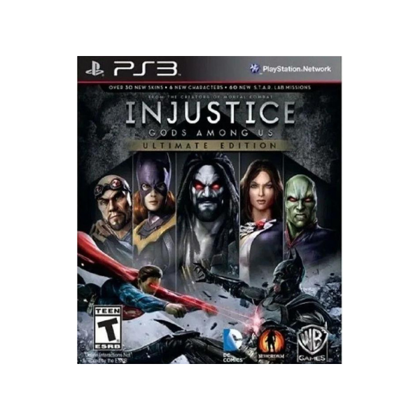 Injustice Gods Among Us Ultimate Edition Mídia Digital Ps3 Psn