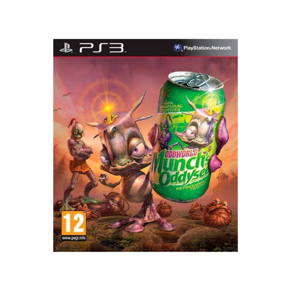 Oddworld Munchs Oddysee Hd Mídia Digital Ps3 Psn