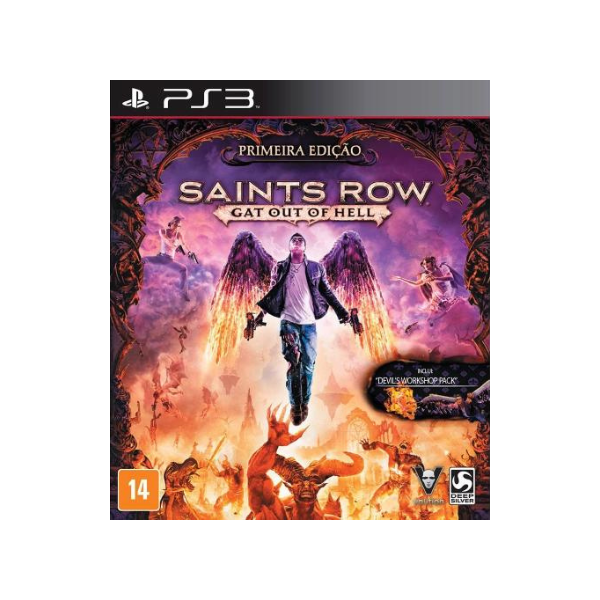 Saints Row Gate Out Of Hell Mídia Digital Ps3 Psn