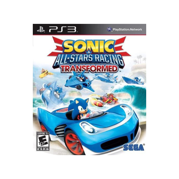 Sonic & All Stars Racing Transformed Mídia Digital Ps3 Psn