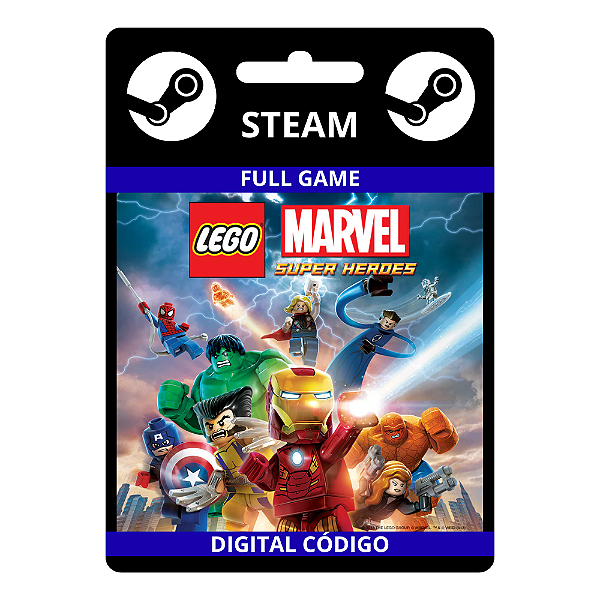 Lego Marvel Super Heroes Steam Código De Resgate Digital