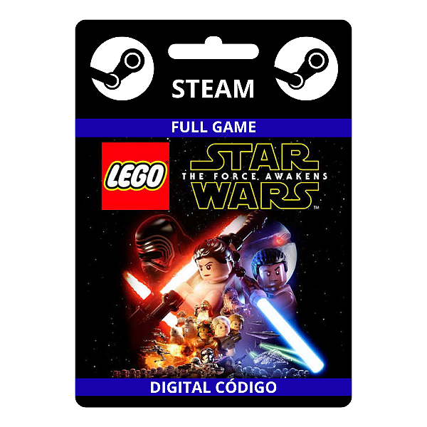 LEGO Star Wars The Force Awakens Steam Código De Resgate Digital