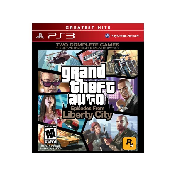 Gta Episodes From Liberty City Grand Theft Auto Mídia Digital Ps3 Psn