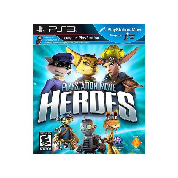 Playstation Move Heroes Mídia Digital Ps3 Psn