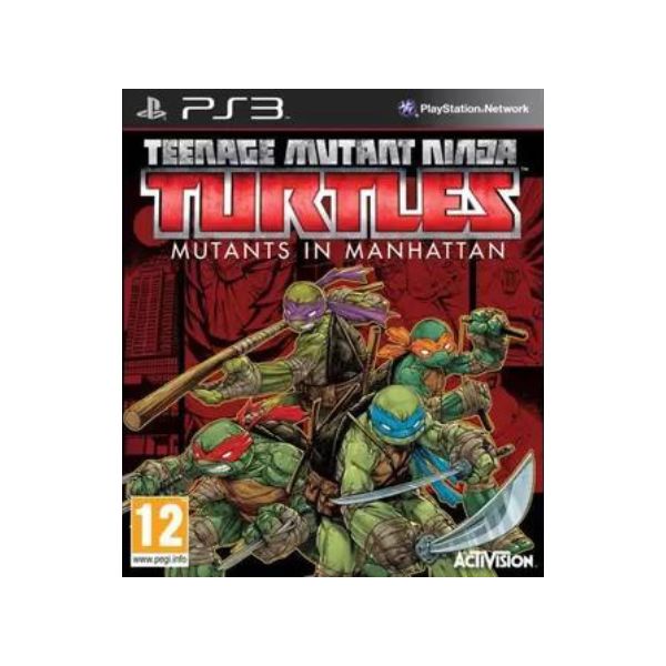 Tartarugas Ninjas Teenage Mutant Ninja Turtles Mutants In Manhattan Mídia Digital Ps3 Psn