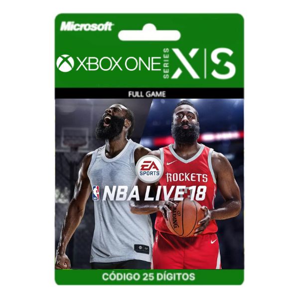 NBA LIVE 18: The One Edition Xbox One/Series X|S 25 Dígitos