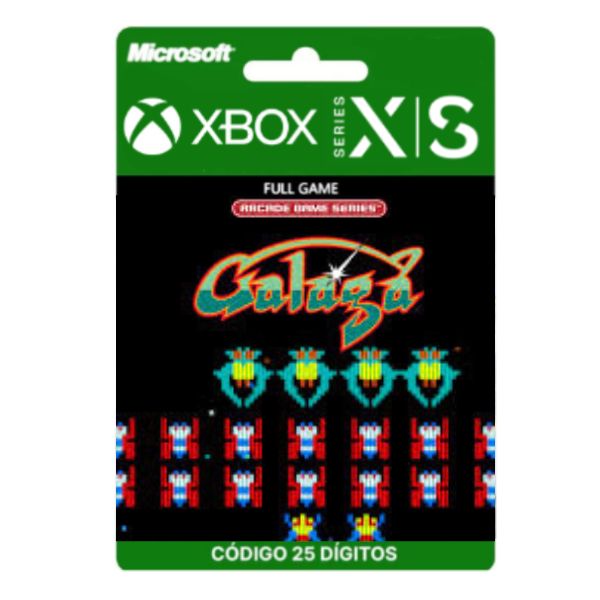 Arcade Game Series: Galaga Xbox One/Series X|S 25 Dígitos