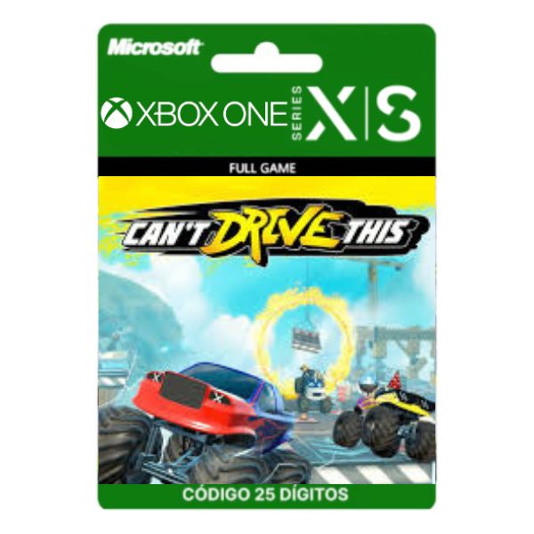Can't Drive This Xbox One/Series X|S 25 Dígitos