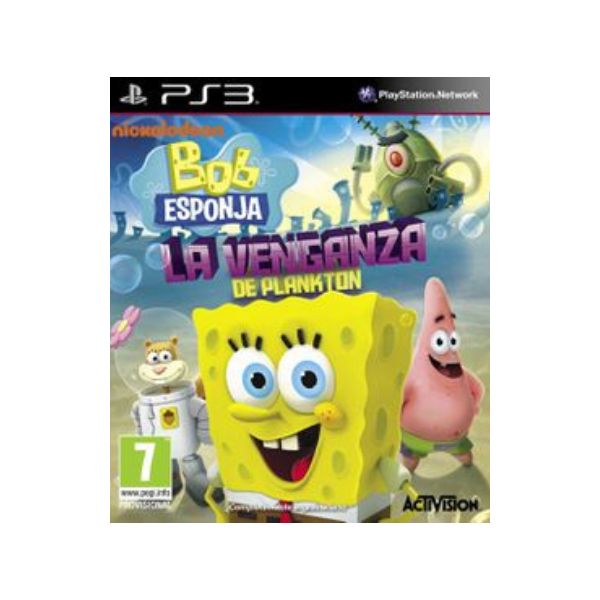 Bob Esponja Calça Quadrada A Vingança de Plankton Mídia Digital Ps3 Psn
