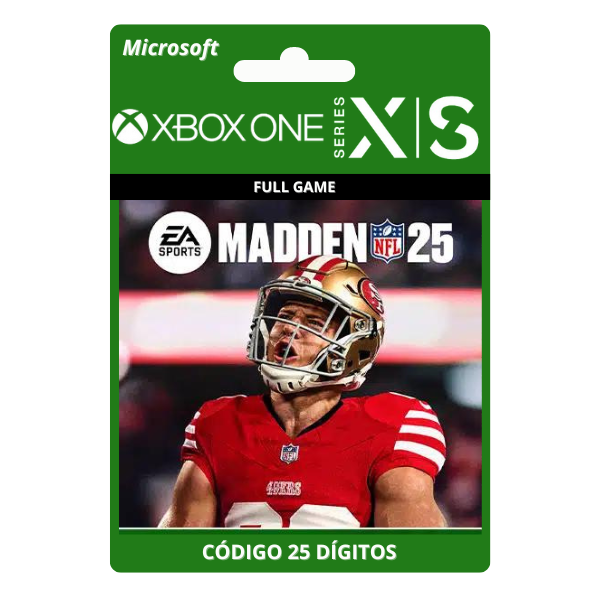 Madden NFL 25 Xbox One/Series X|S 25 Dígitos