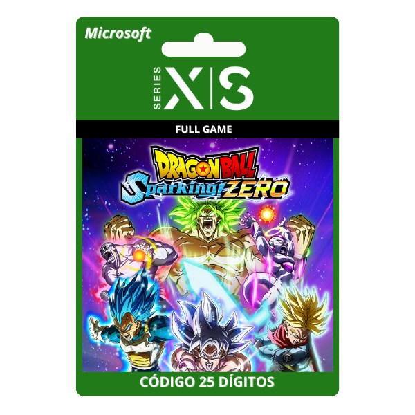 DRAGON BALL Sparking! ZERO Xbox Series X|S 25 Dígitos