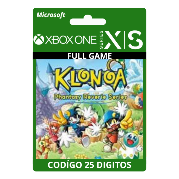 Klonoa Phantasy Reverie Xbox One/Series X|S 25 Dígitos