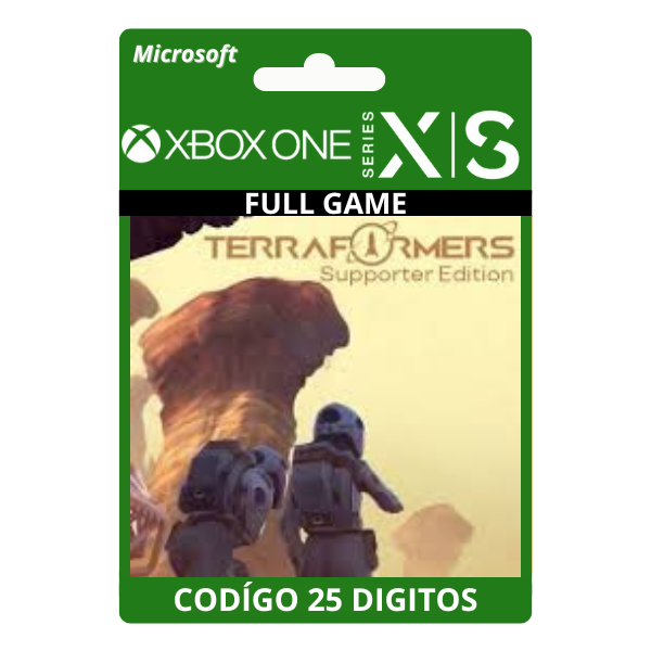 Terraformers: Supporter Edition Xbox One/Series X|S 25 Dígitos