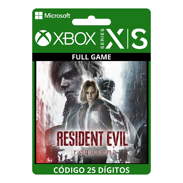 Resident Evil Requiem Xbox Series X|S Código 25 Dígitos