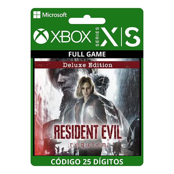 Resident Evil Requiem Deluxe Edition Xbox Series X|S Código 25 Dígitos