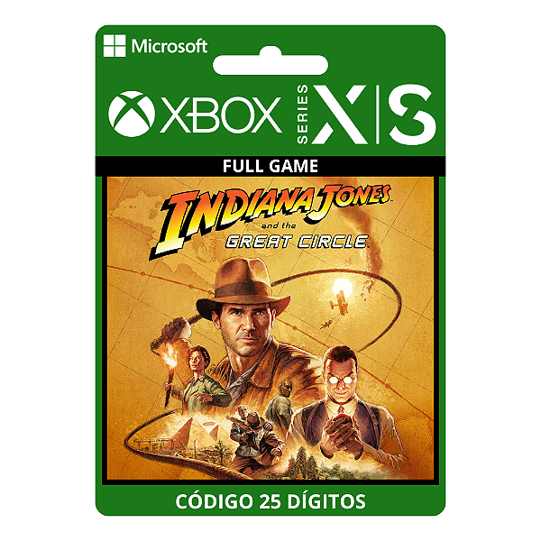 Indiana Jones and the Great Circle Xbox Series X|S / PC 25 Dígitos