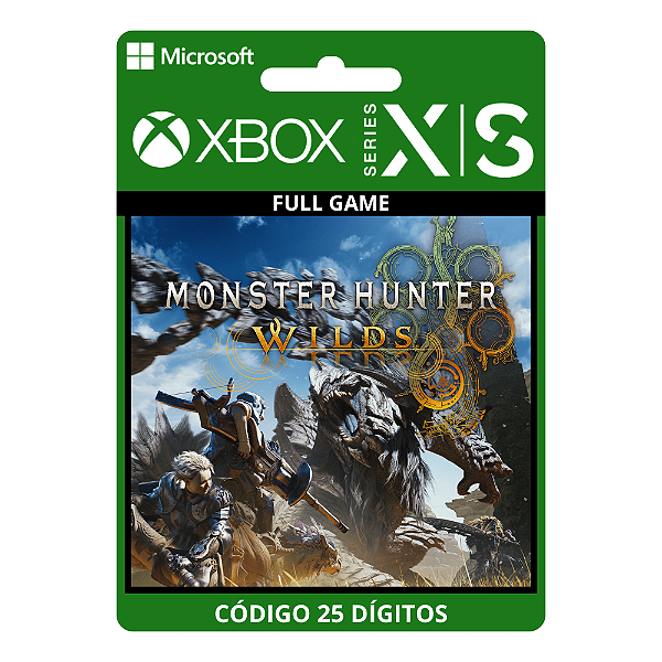 Monster Hunter Wilds Xbox Series X|S / PC - 25 Dígitos