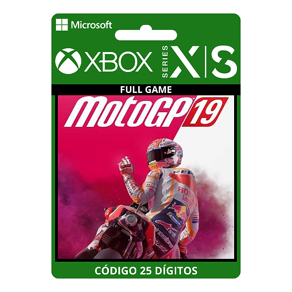 Moto Gp 19 Xbox One/Series X|S Código 25 Dígitos