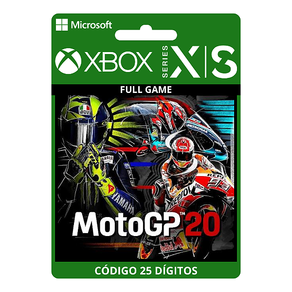 Moto Gp 20 Xbox One/Series X|S Código 25 Dígitos