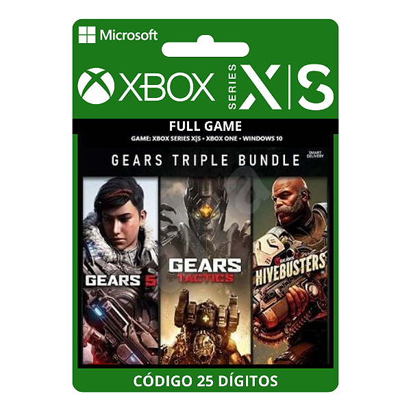 Gears Triple Bundle Xbox One/Series X|S / PC 25 Dígitos