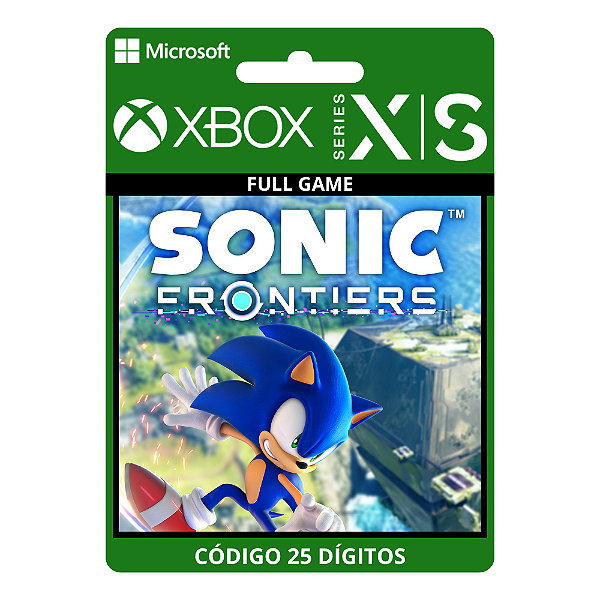 Sonic Frontiers Xbox One/Series X|S 25 Dígitos