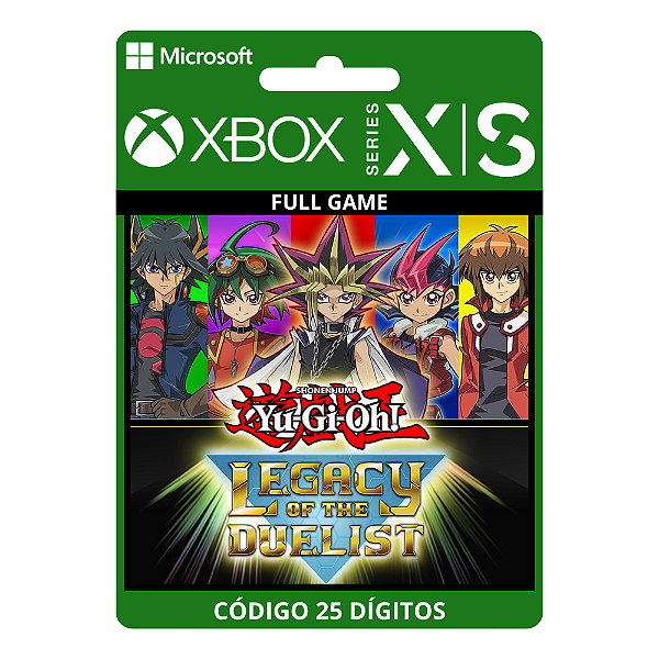 Yu-Gi-Oh! Legacy of the Duelist Xbox One/Series X|S 25 Dígitos - Yugioh