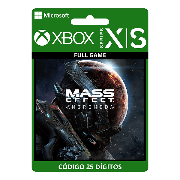 Mass Effect Andromeda (Standard Recruit Edition) Xbox One/Series X|S 25 Dígitos