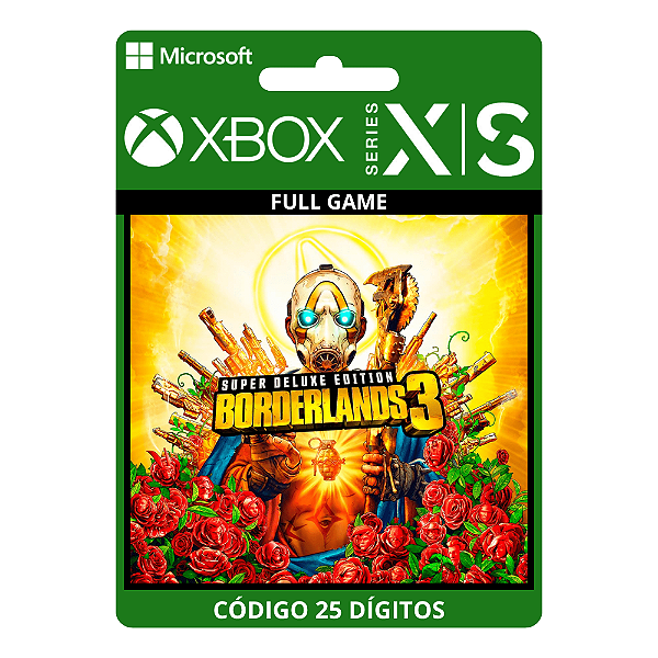 Borderlands 3 Super Deluxe Edition Xbox One/Series X|S 25 Dígitos