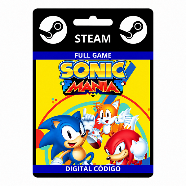 Sonic Mania Steam Código De Resgate PC