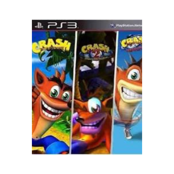 Crash Trilogy Mídia Digital Clássico Ps1 Para Ps3 Psn