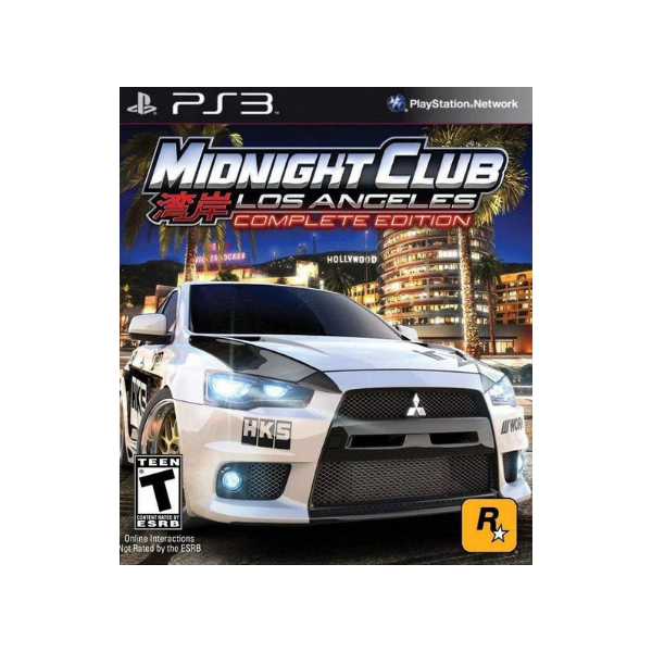 Mid Night Club Los Angeles Mídia Digital Ps3 Psn