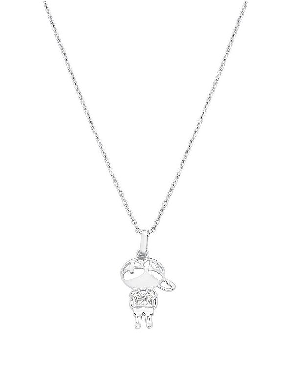 COLAR MENINO DE BONÉ BANHADO A OURO