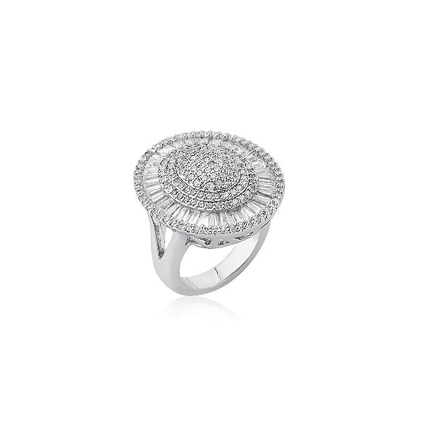 ANEL MAXI PIZZA CRAVEJADO BANHADO A RÓDIO BRANCO