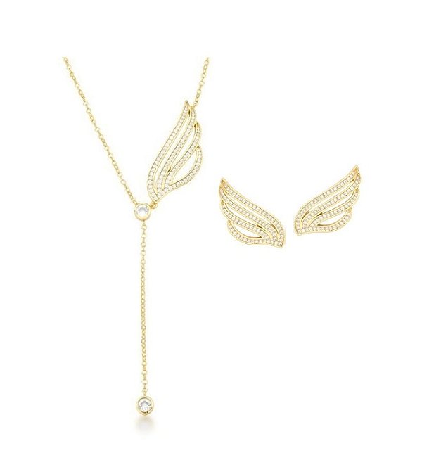 CONJUNTO ASA CRAVEJADA BANHADO A OURO