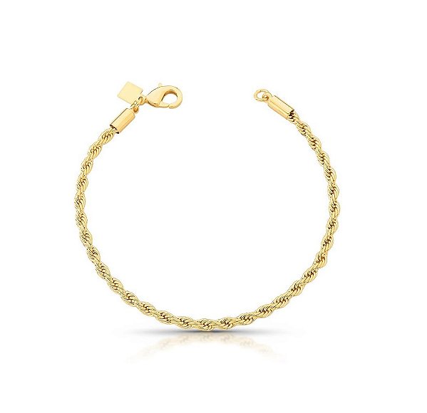 PULSEIRA CORDÃO BAIANO BANHADO A OURO