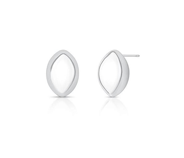 BRINCO NAVETE GORDINDO BANHADO A RÓDIO BRANCO