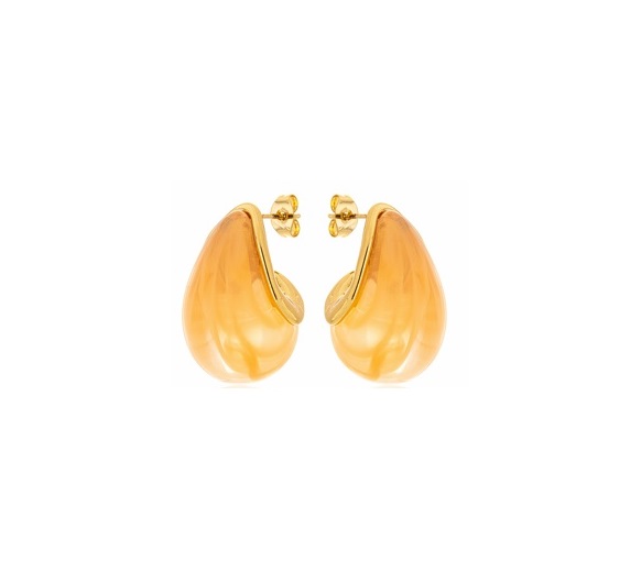 BRINCO GOTA RESINADA SUMMER EM AÇO