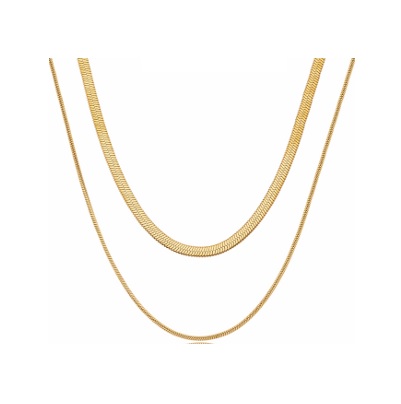 COLAR DUPLO MALHA LAMINADA EM AÇO